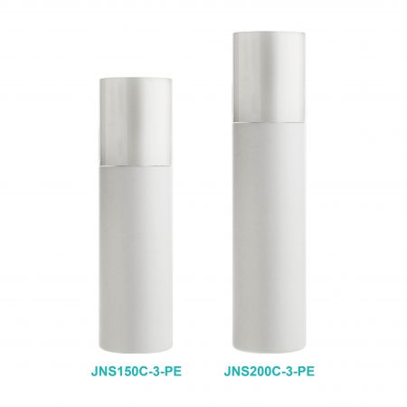 Bouteille de lotion cylindrique en HDPE
