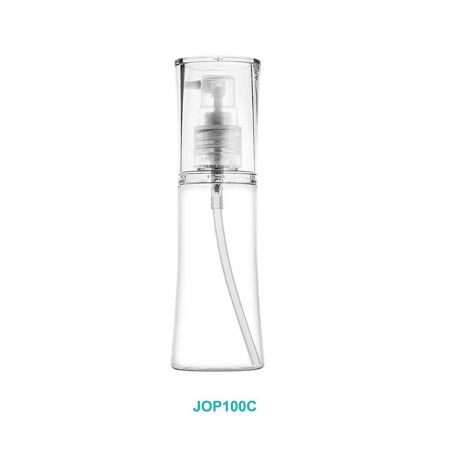 Bouteille cosmétique ovale de 100 ml - Bouteille cosmétique de 100 ml