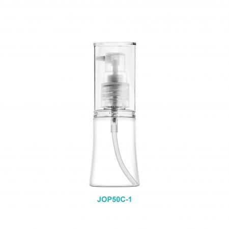 Flacon cosmétique ovale de 50 ml - Flacon cosmétique en plastique de 50 ml