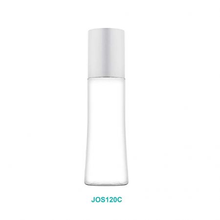 Flacon cosmétique ovale de 120 ml