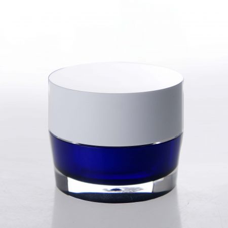 Pot en acrylique PMMA avec capuchon - Pot en acrylique PMMA avec capuchon