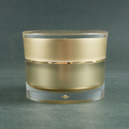 Pot rond en acrylique de 30 ml - Pot rond en acrylique de 30 ml