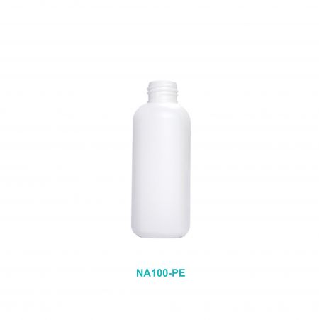 Bouteille cosmétique ronde de 100 ml