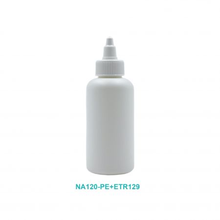 Applicateur PE de 120 ml en forme de bouteille Boston Round