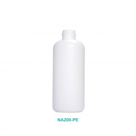 Bouteille ronde Boston en PE de 200 ml - 24/410 Bouteille ronde Boston en PE de 200 ml