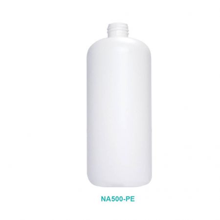 Bouteille cosmétique ronde de Boston de 500 ml - Bouteille cosmétique ronde de Boston de 500 ml