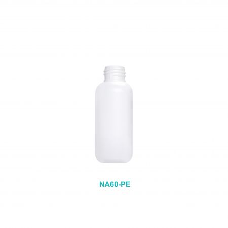 Bouteille cosmétique ronde de 60 ml