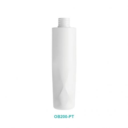 Bouteille Cosmétique Unique de 200ml en PETG - 24/410 200ml Bouteille Ronde Unique en PETG