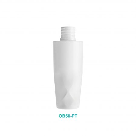 Bouteille Cosmétique Unique de 50ml en PETG - 18/415 50ml Bouteille Ronde Unique en PETG
