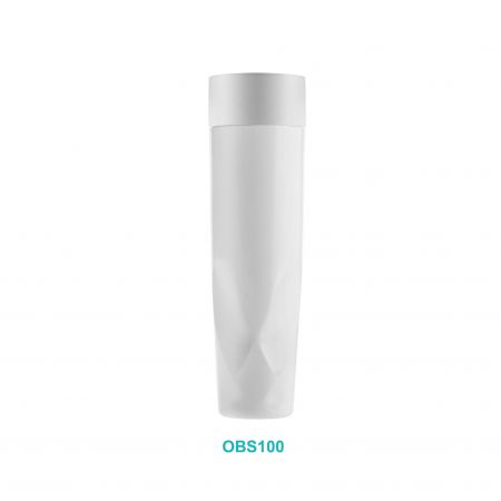 Bouteille conique ronde à bouchon vis de 100 ml - Bouteille cosmétique de designer de 100 ml