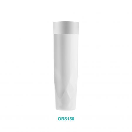 Bouteille conique ronde à bouchon à vis de 150 ml - Bouteille de cosmétique de créateur de 150 ml