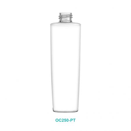 Bouteille ronde spéciale de 250 ml en PETG - Bouteille ronde spéciale CPETG de 250 ml 24/410