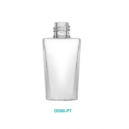 Bouteille carrée spéciale de 60 ml en PETG - Bouteille carrée spéciale de 60 ml 18/415 en PETG