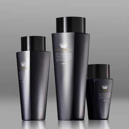 Bouteille de cosmétique conique carrée en PETG - Bouteille de lotion conique carrée en PETG
