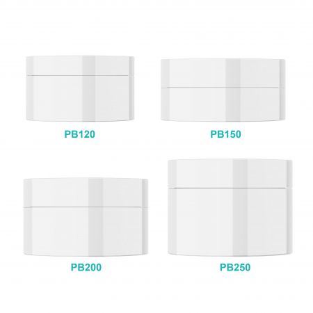 Pot rond en PP.