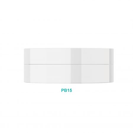 Bocaux cosmétiques professionnels en PP à double paroi de 15 ml