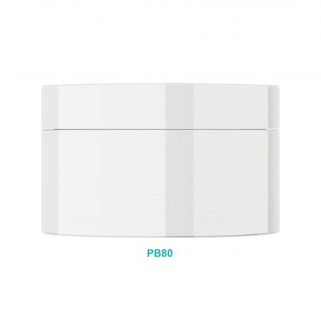Pot de crème rond de 80 ml en PP - Pot de crème rond de 80 ml en PP
