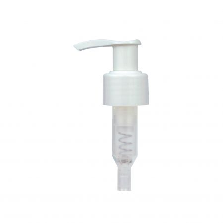 Pompe à lotion PP blanche - Pompe à lotion PT24410W-F0-1.