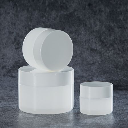Pot à crème à paroi épaisse en PP