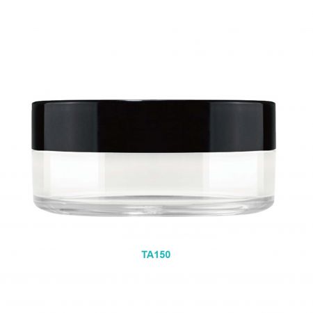 Pot de crème rond en PET/PETG de 150 ml - Pot de crème rond en PET de 150 ml