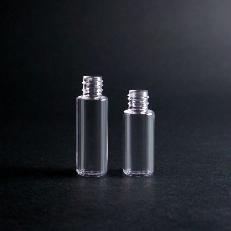 petite bouteille en plastique.