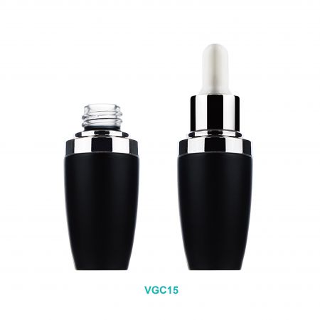 Bouteille en verre ronde de 15 ml