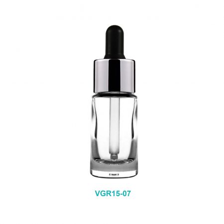 Flacon en verre de 15 ml