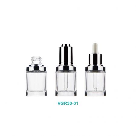 Bouteille en verre pour cosmétiques