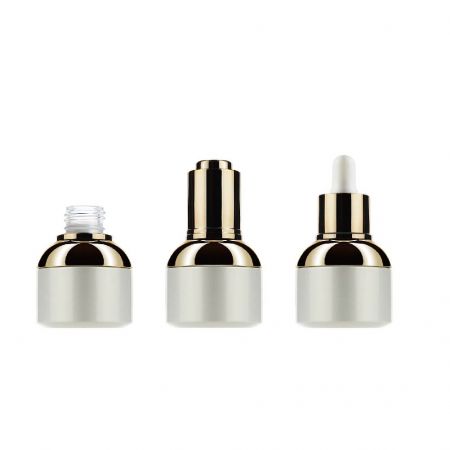 Flacon compte-gouttes de luxe de 30 ml - Flacon compte-gouttes en verre de luxe de 30 ml