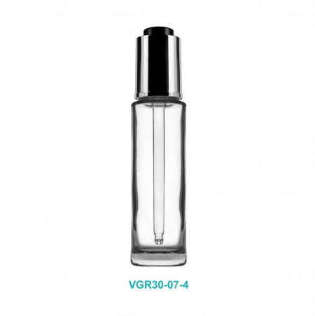 Flacon compte-gouttes en verre de 30 ml
