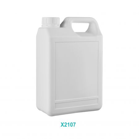 2公升(2000ml)方形塑料桶 - HDPE 2公升方形塑料桶