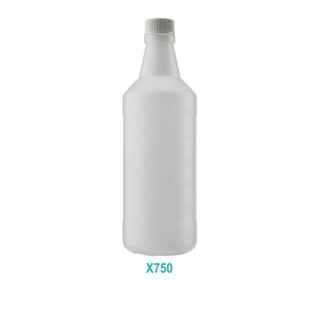 750ml 圓形HDPE塑膠瓶 - 750ml 圓形HDPE塑膠瓶