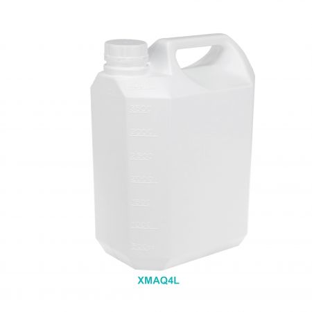 4公升(4000ml)方形塑膠桶 - HDPE 4公升方形塑膠桶