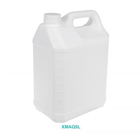5公升(5000ml)方形塑膠桶 - HDPE 5公升方形塑膠桶