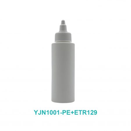 Bouteille souple polyvalente de 100 ml en PE - Bouteille avec bouchon à nez pointu de 100 ml
