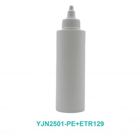 Bouteille de beauté ronde de 250 ml avec bouchon à nez pointu - Bouteille avec bouchon à nez pointu de 250 ml