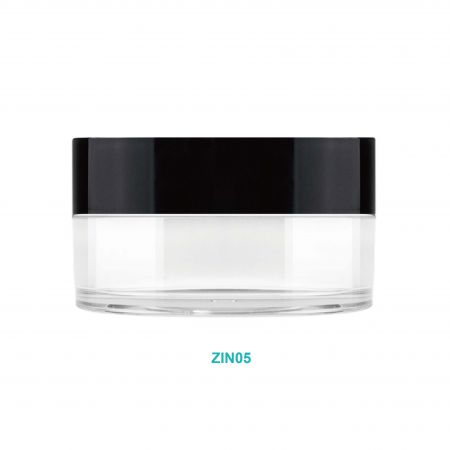 Bocal rond de crème de 5 ml - Pot de crème rond en PET de 5 ml