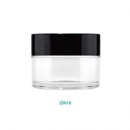 Pot rond de 15 ml - Pot de crème rond en PET de 15 ml
