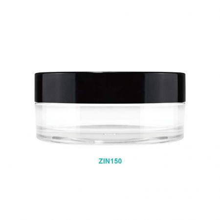Pot rond de crème de 150 ml - Pot de crème rond en PET de 150 ml