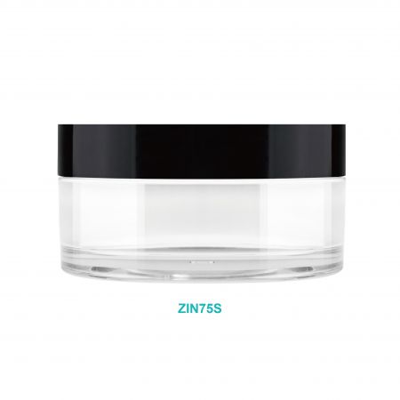 Pot rond de 75 ml - Couvercle unique - Pot rond en PET de 75 ml avec un couvercle unique