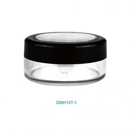 Pot de poudre libre rond de 12 ml - Pot de poudre libre rond de 12 ml