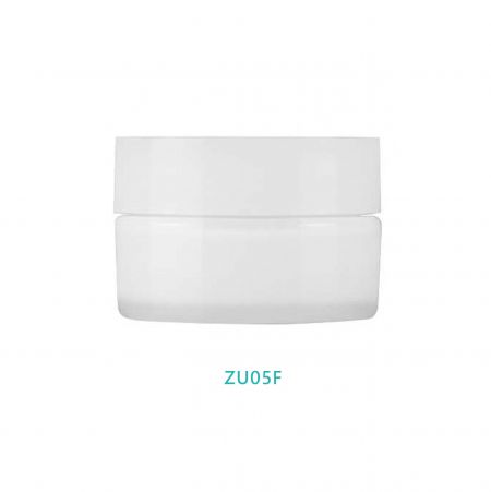 Pot de crème rond bi-injection de 5 ml - Pot de crème rond bi-injection de 5 ml + D677