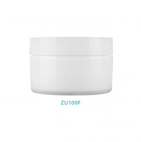 Pot de crème rond bi-injection de 100 ml - Pot de crème rond bi-injection de 100 ml