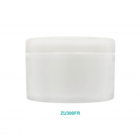 Pot de crème rond bi-injection de 300 ml - Pot de crème rond bi-injection de 300 ml