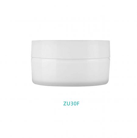 Pot de crème rond bi-injection de 30 ml - Pot de crème rond bi-injection de 30 ml