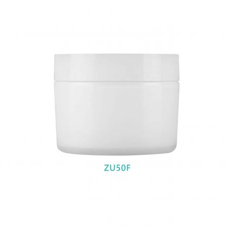 Pot de crème rond bi-injection de 50ml - Pot de crème rond bi-injection de 50ml