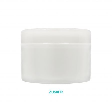 Pot de crème rond bi-injection de 50ml - Pot de crème rond bi-injection de 50ml