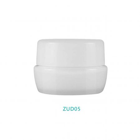 Pot rond courbe bi-injection de 5 ml - Pot rond courbe bi-injection de 5 ml