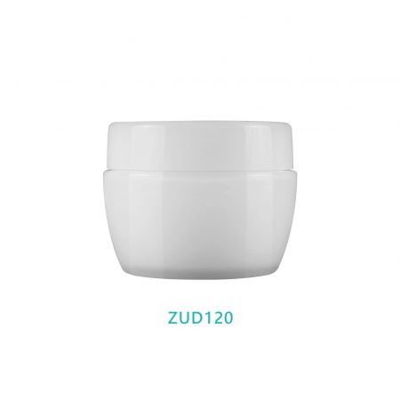 Pot rond à courbe bi-injection de 120 ml - Pot rond à courbe bi-injection de 120 ml