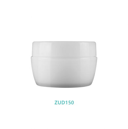 Pot rond à courbe bi-injection de 150 ml - Pot rond à courbe bi-injection de 150 ml